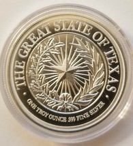 1 oz .999 Silver Texas Seal Gonzales cannon second amendment come and ta... - £47.80 GBP