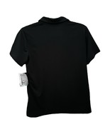 NIKE GOLF Dri-Fit Black Autentico Nativo Collar V-Neck Logo T-Shirt - NW... - £39.17 GBP