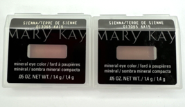 MARY KAY Mineral Eye Color SIENNA 013065 4A15 ~ Lot of 2 ~ NEW - $14.50