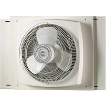 Lasko 16&quot; Electrically Reversible Window Fan with Storm Guard, 16 INCH, White - £138.14 GBP