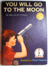 Randomhouse Beginner Books &quot;You Will Go to the Moon&quot; 1959 Damaged   Freeman - £9.39 GBP