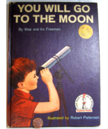 Randomhouse Beginner Books &quot;You Will Go to the Moon&quot; 1959 Damaged   Freeman - £9.39 GBP
