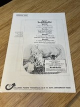 1969 Run Wild Run Free Movie Poster Press Kit Vintage Cinema KG Mark Lester - £27.22 GBP