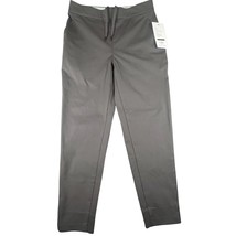 Ministry of Supply Womens 8 Kinetic Pull On Pant Gray Drawstring Jogger ... - $44.99