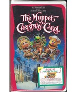 The MUPPET CHRISTMAS CAROL Clamshell VHS Tape SEALED Jim Henson Disney G... - £11.65 GBP