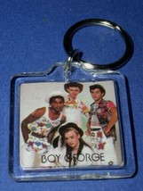 Culture Club Boy George Keychain Key Ring Vintage 1980&#39;s *** - £11.72 GBP
