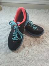 Nike Revolution 2 Women&#39;s Black/Blue/Pink Running Shoes Size9 UK6.5 #554900-009 - £7.57 GBP