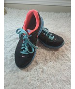 Nike Revolution 2 Women&#39;s Black/Blue/Pink Running Shoes Size9 UK6.5 #554... - £7.47 GBP