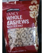 Kirkland Signature Fancy Whole Cashews With Sea Salt 2.5 LB (J9) - $27.02