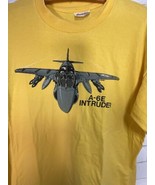 1980&#39;s Vintage Single Stitch USMC A-6E Intruder T-Shirt Size XL  - £43.45 GBP