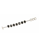 30.00 ctw Rough Cut Elite Shungite Toggle Clasp Bracelet With Gift Box  ... - $26.99