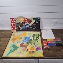 Parker Bros RISK World Conquest Board Game 100% Complete 1980 Vtg - £19.38 GBP