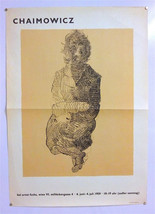 Georg Chaimowicz - Original Exhibition Poster – Wien - Poster 1959 - £130.48 GBP