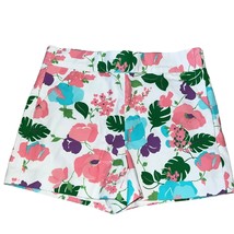 Janie And Jack Girls Floral Print Shorts Size 7 Cotton - £11.12 GBP