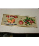 Holly Brand ROYAL ANNE CHERRIES Produce crate label - $6.93