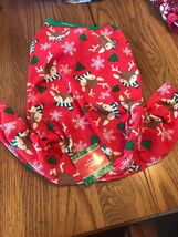 PET Green &amp; Red SANTA  Christmas PAJAMAS Dog Size L Ships N 24h - €16,99 EUR