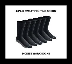 DISCONTINUED DICKIES BLACK SIZE 6-12 PERFORMANCE WORK CREW DRI-TECH SOCK... - $13.46 DISCONTINUED DICKIES BLACK SIZE 6-12 PERFORMANCE WORK CREW DRI-TECH SOCK... - $13.46
