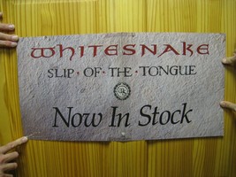 Whitesnake Poster Flach 2 Zwei Seiten Slip Von Die Zunge Jetzt IN Lager Kürze - $26.99