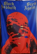 BLACK SABBATH Born Again FLAG CLOTH POSTER BANNER CD LP Ozzy - $20.00