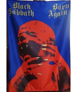 BLACK SABBATH Born Again FLAG CLOTH POSTER BANNER CD LP Ozzy - £15.66 GBP