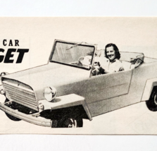 1960 King Midget Automobile Advertisement Vintage Automobilia Midget Mot... - $387.92 MXN