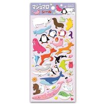 CUTE ARCTIC ANIMAL STICKERS Puffy Sticker Sheet Craft Kids Scrapbook Orc... - $2.49