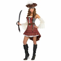 Castaway Pirate Woman Costume Small 2 - 4 - £54.17 GBP