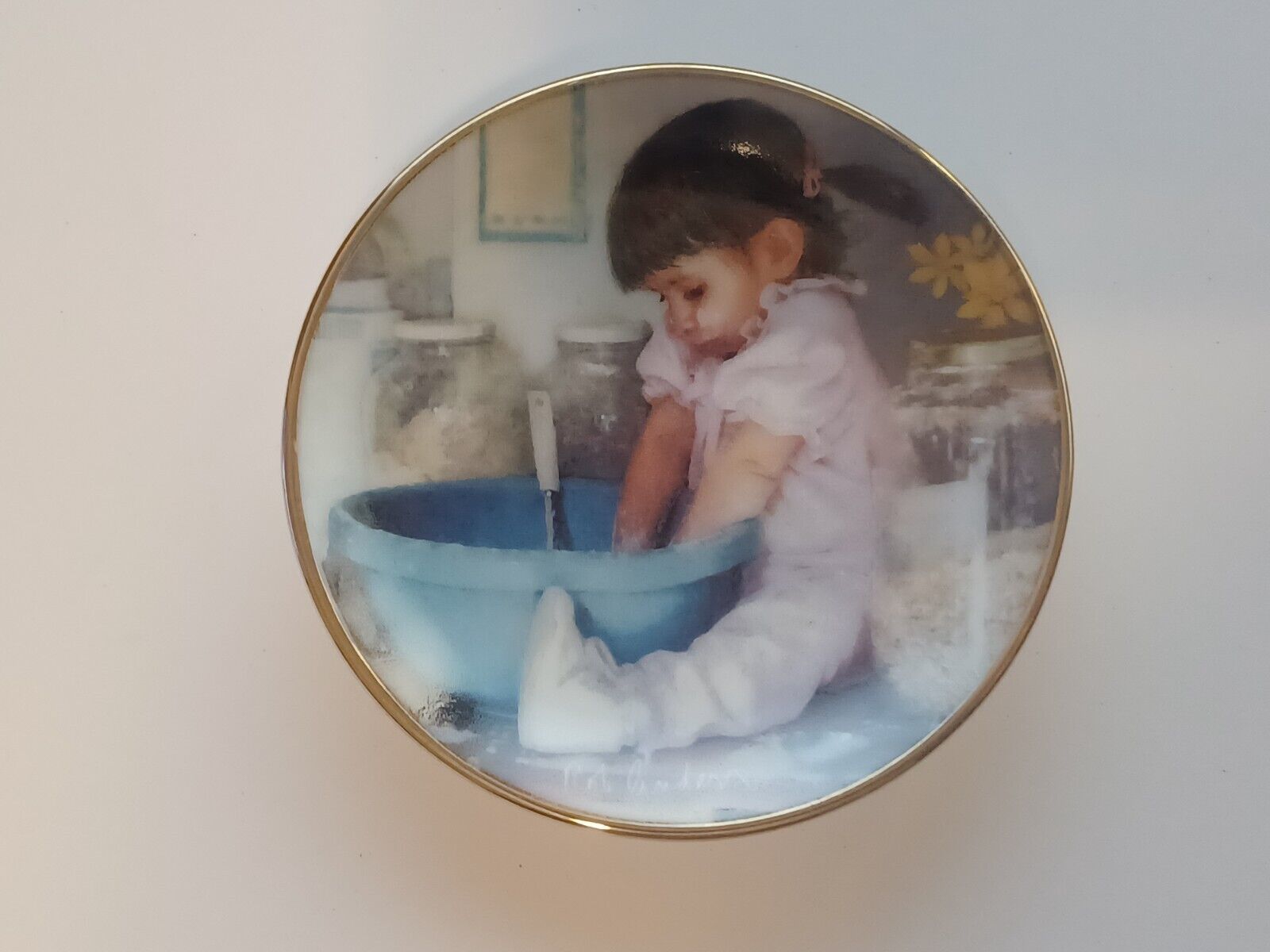 Cookies for Daddy -  Collector Plate with Box - Father&#39;s Day 1997 Rob An... - $3.96