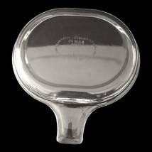 Pyrex Grab It Glass Lid 600B Clear Handle Dinner Plate CorningWare Mcm Vintage  - £13.28 GBP