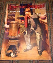 Nov. 1934 American Druggist magazine: Soda fountain, Drug store, Cal. ea... - $23.76