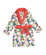 Super Mario, Luigi and Characters Print Soft Fleece Plush Bathrobe, Robe - $29.99