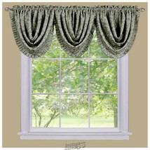 Sutton Waterfall Valance Sage 48" W x 36" L - £14.37 GBP