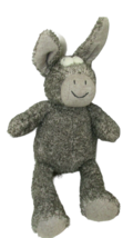 Mars &amp; More Plush Donkey squinting sleeping eyes closed brown tan gray speckled - £24.63 GBP