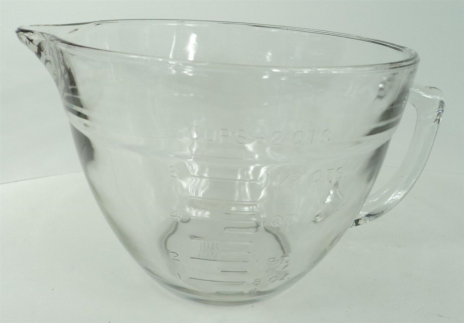 Anchor Hocking - 8 Cup - 64 Oz - 2 Quart - 2 Liter Glass Measuring Cup - £19.28 GBP
