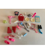 Lot of Barbie Mattel and Misc dolls accessories &amp; shoes - £7.75 GBP