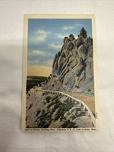 Montana Butte Point Rocks Harding Way Country Road Highway 10 Postcard New - $9.85