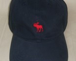 Abercrombie Fitch Embroidered Moose Logo Strapback OS Hats - £15.85 GBP