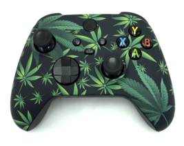 Custom Microsoft Xbox Series X / S Controller - Soft Touch Green Weeds Leaf - $79.19