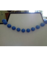  Vintage Blue Beaded Bracelet  - $16.34 CAD