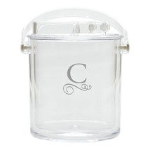 Carved Solutions Acrylic Insulated Ice Bucket With Tongs-Pi-Flourish-K - £33.75 GBP