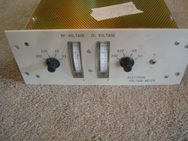 Anelva Electrode Voltage Meter RF/DC (broke off switch) PN#- A12-24285 - $205.19