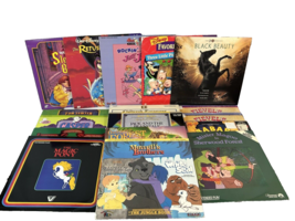 Lot Of 17 Laserdisc Children&#39;s Kids Cartoons Movies - Disney, Warner Brothers... - $94.05