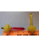 Lot of 2 vintage Noma Christmas Tree Bubble Light bulbs - $12.00