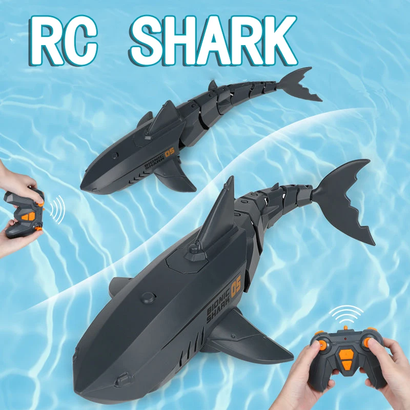 Robot Whale Shark Toy for Kids Snake Remote Control Sharks Electric Toys RC - £22.64 GBP+