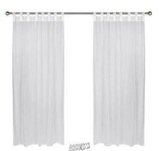Outdoor Decor Escape Hook and Loop Tab Top Panel White - £30.29 GBP