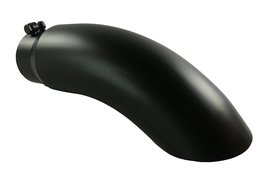 Diesel Exhaust Tip 4.00&quot; Inlet 5.00&quot; Dia X 16.00&quot; Long Bolt On Turn Down High Te - £61.29 GBP