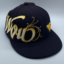 WVU West Virginia University Mountaineers fitted 7 5/8 Ball cap hat Embroidered - £19.68 GBP