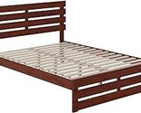 AFI Oxford Queen Bed with Footboard and USB Turbo Charger in Walnut - $528.99