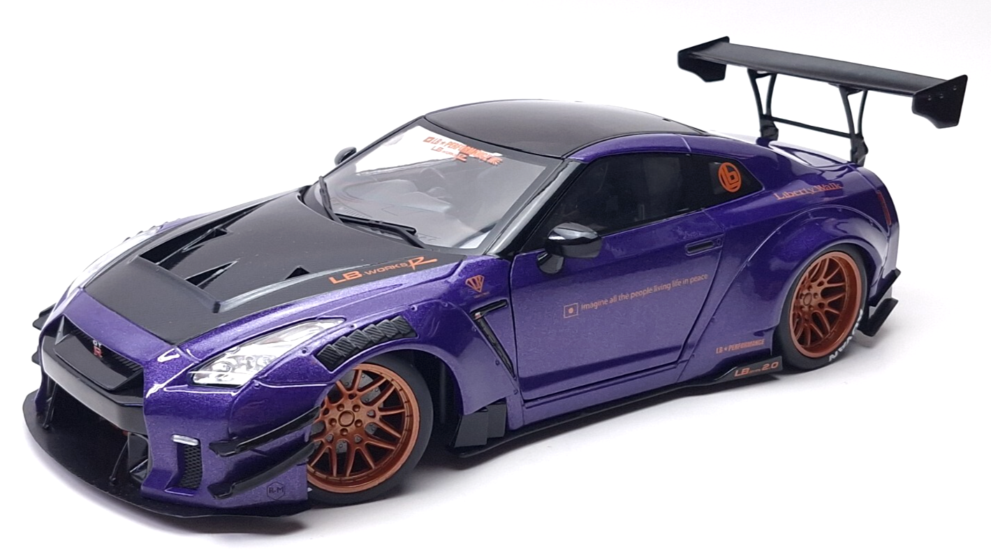 Solido 1:18 Nissan Skyline GT-R (R35) Liberty Walk Body Kit Type 2 *READ* - $33.12