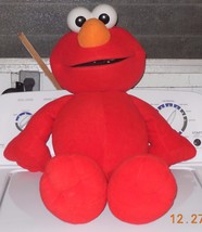 16&quot; Sesame Street Elmo Stuffed plush toy Jim Henson - £19.00 GBP
